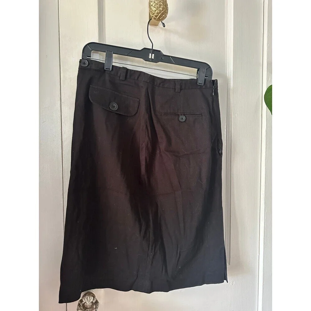 Larry Levine Stretch Women’s size 8 black skirt